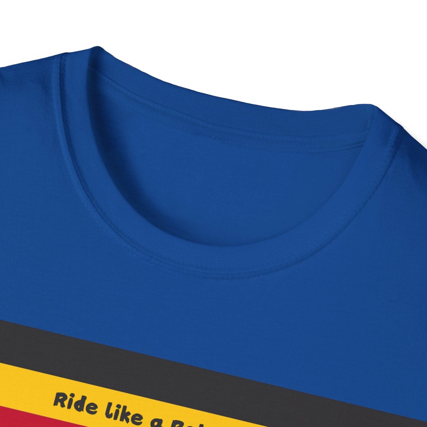 Ride like a Belgian Horizontal Stripes T-Shirt