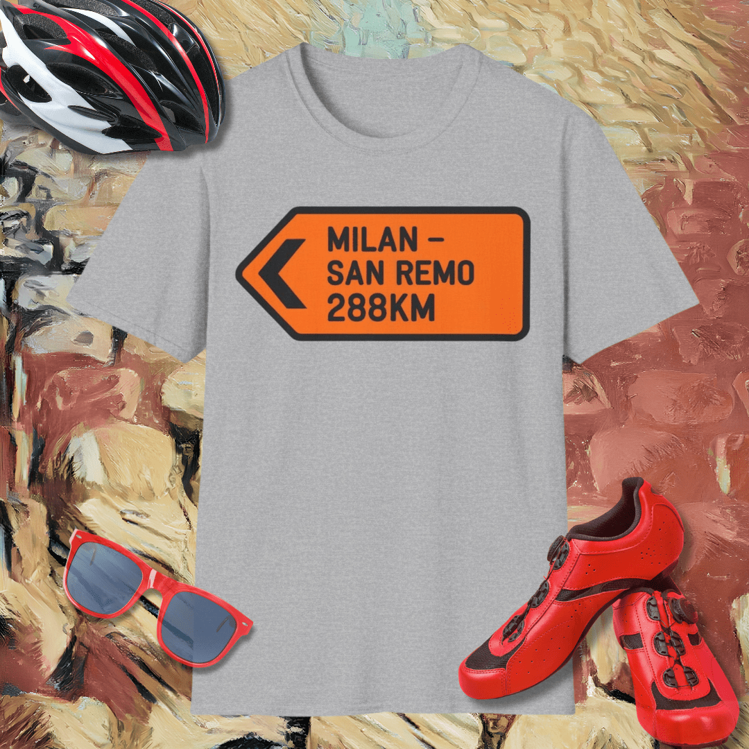 The road to San Remo T-Shirt