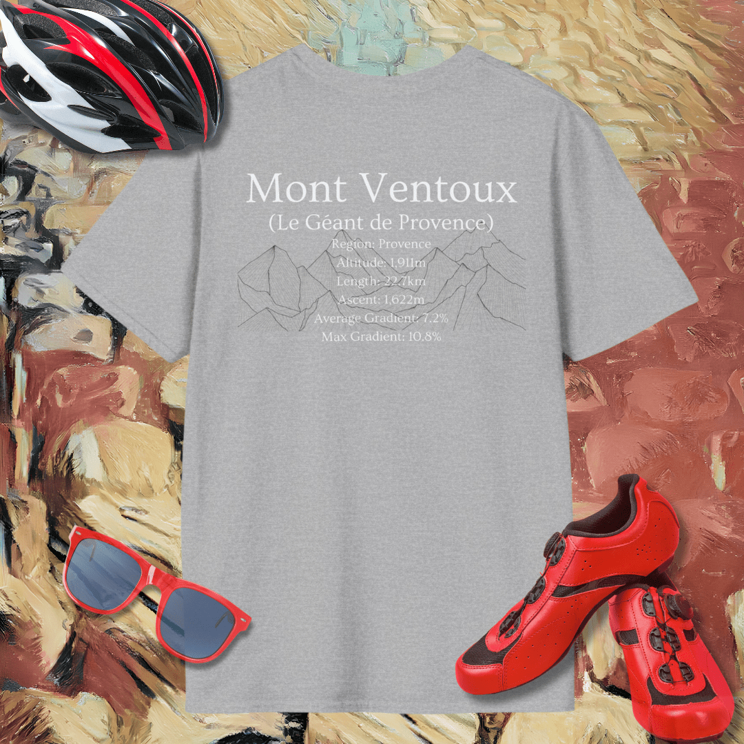 Mont Ventoux (Back Print) T-Shirt