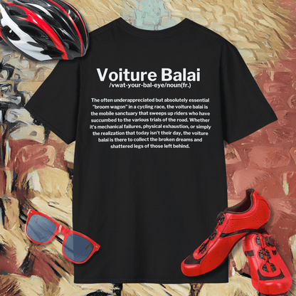 Voiture Balai (Back Print) T-Shirt