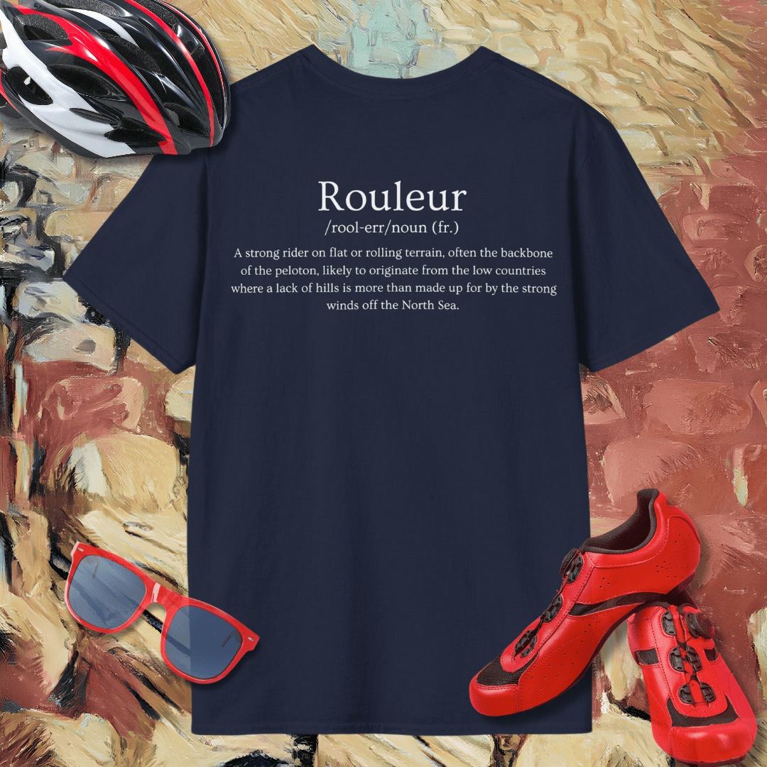 Rouleur (Back Print) T-Shirt