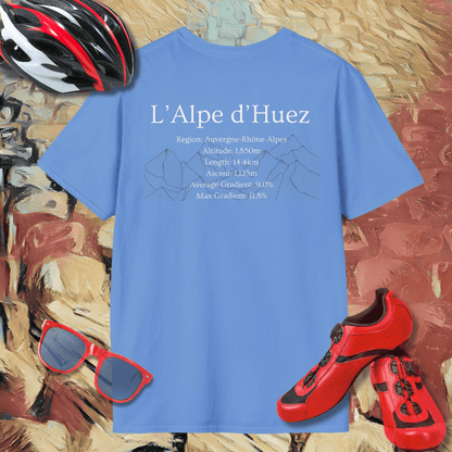 L'Alpe dHuez (Back Print) T-Shirt