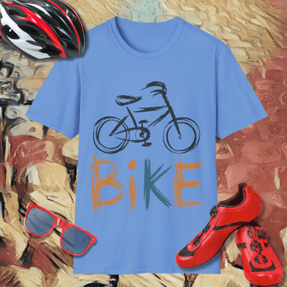 Crayon Bicycle  T-Shirt