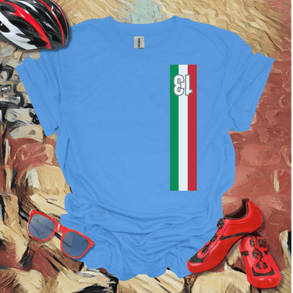 Italian stripes retro style dossard 13 T-Shirt