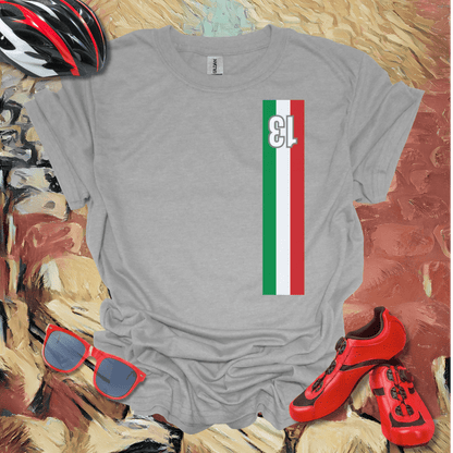 Italian stripes retro style dossard 13 T-Shirt