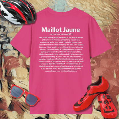 Maillot Jaune (Back Print) T-Shirt