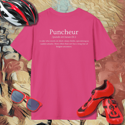 Puncheur Definition (Back Print) T-Shirt