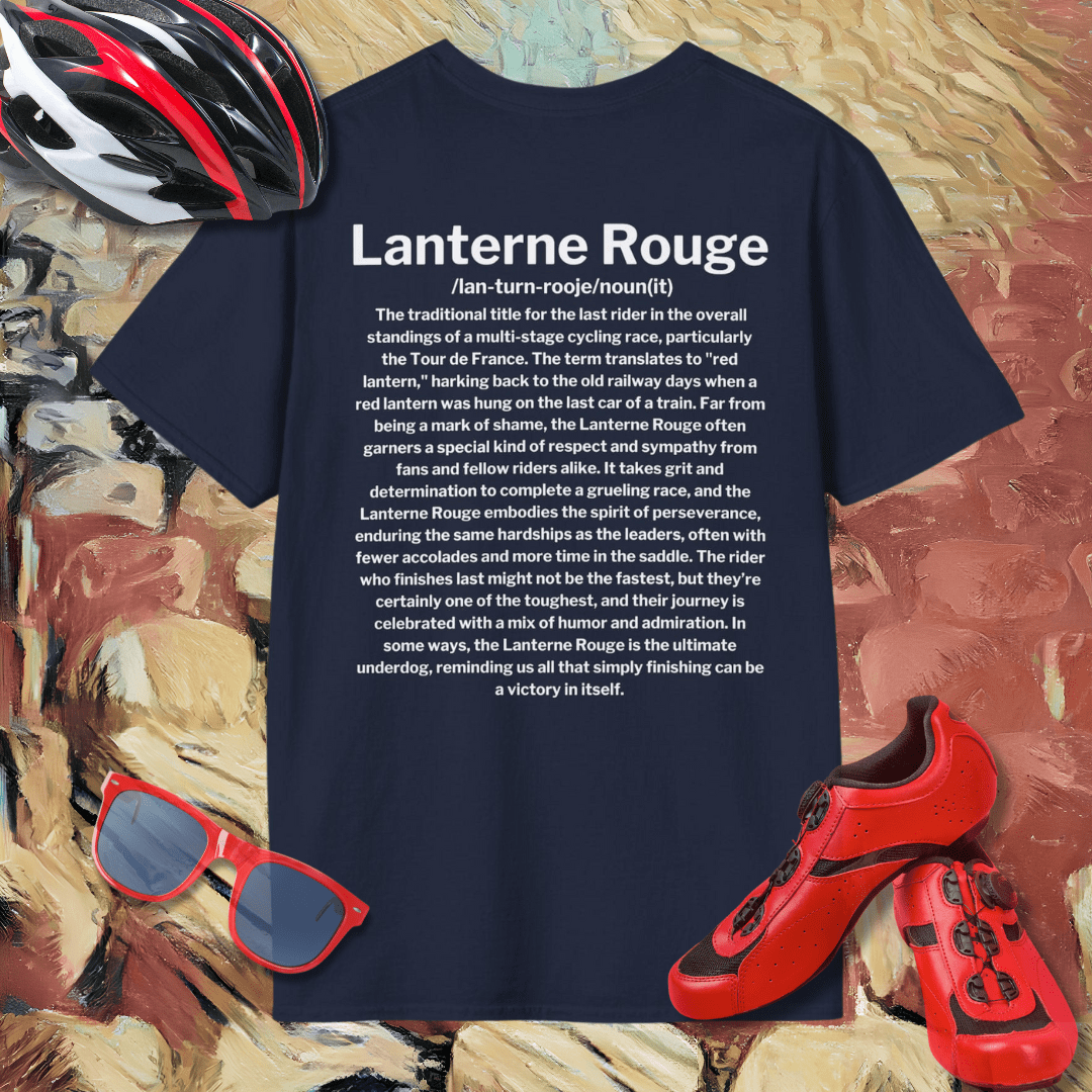 Lanterne Rouge (Back Print) T-Shirt