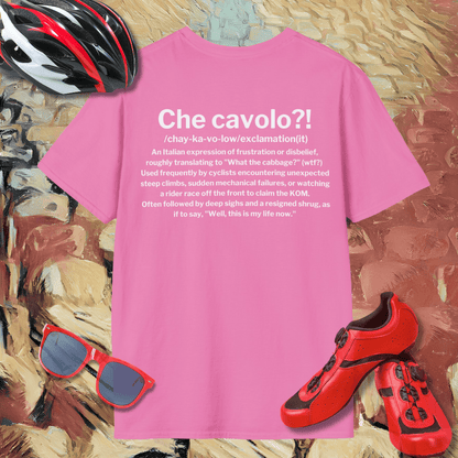 Che Cavolo definition (Back Print) T-Shirt