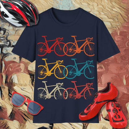 Multi coloured bikes T-Shirt