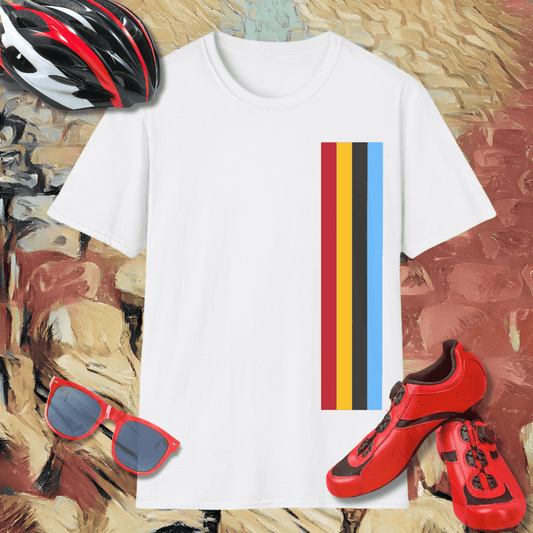 Retro style Belgian Stripes T-Shirt