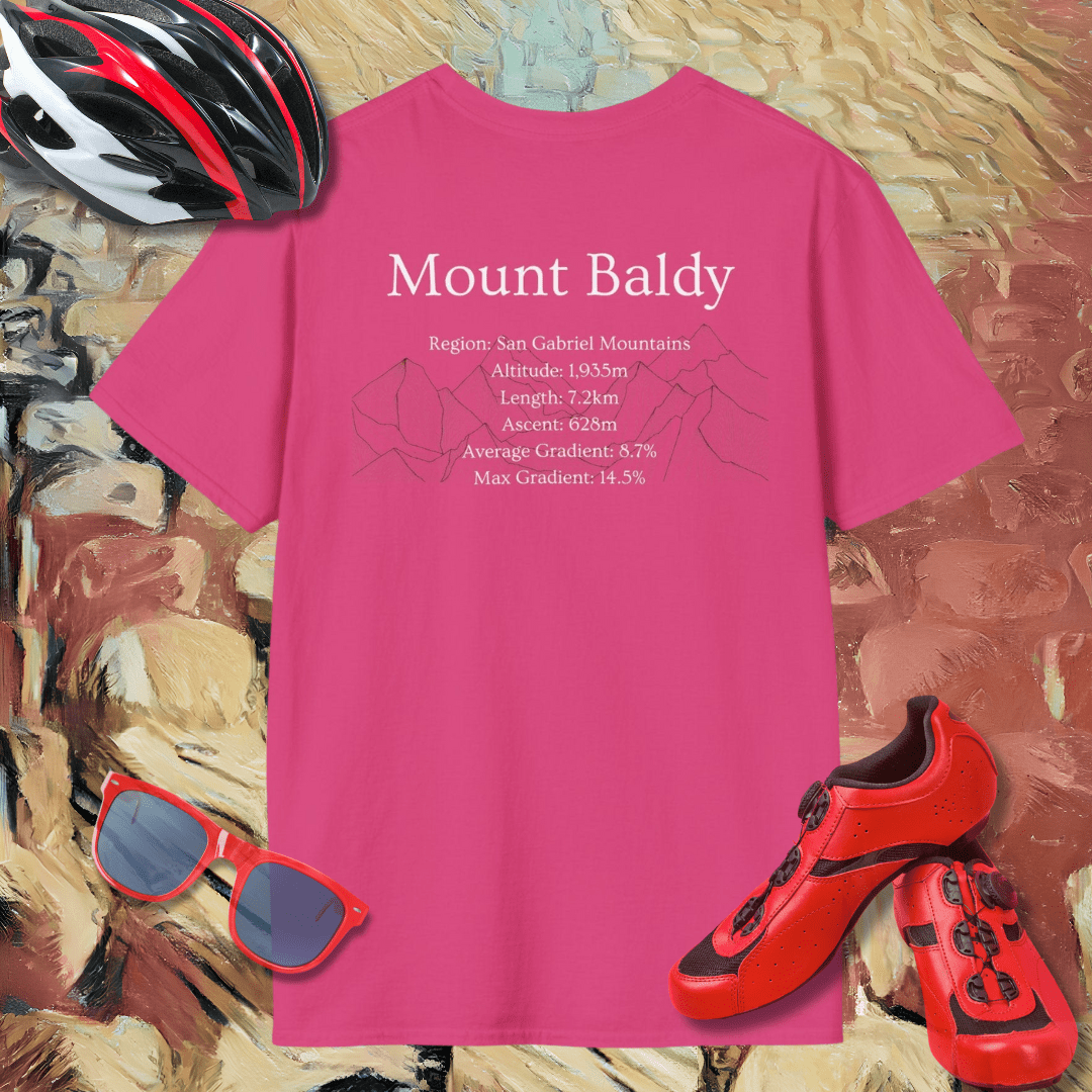 Mount Baldy (Back Print) T-Shirt