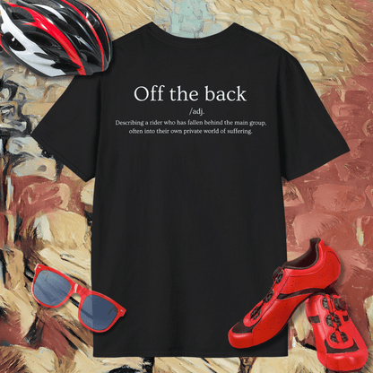 Off the back definition (Back Print) T-Shirt