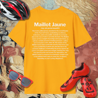 Maillot Jaune (Back Print) T-Shirt