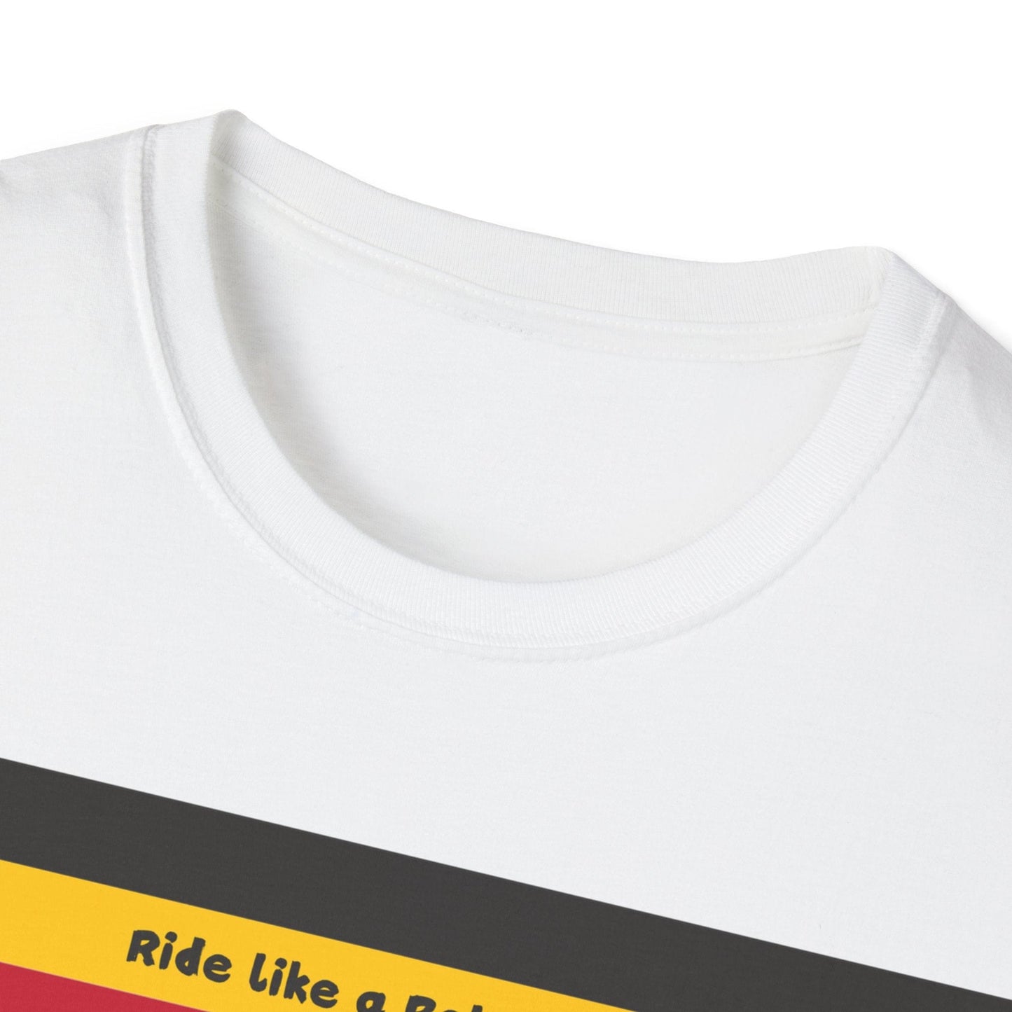 Ride like a Belgian Horizontal Stripes T-Shirt