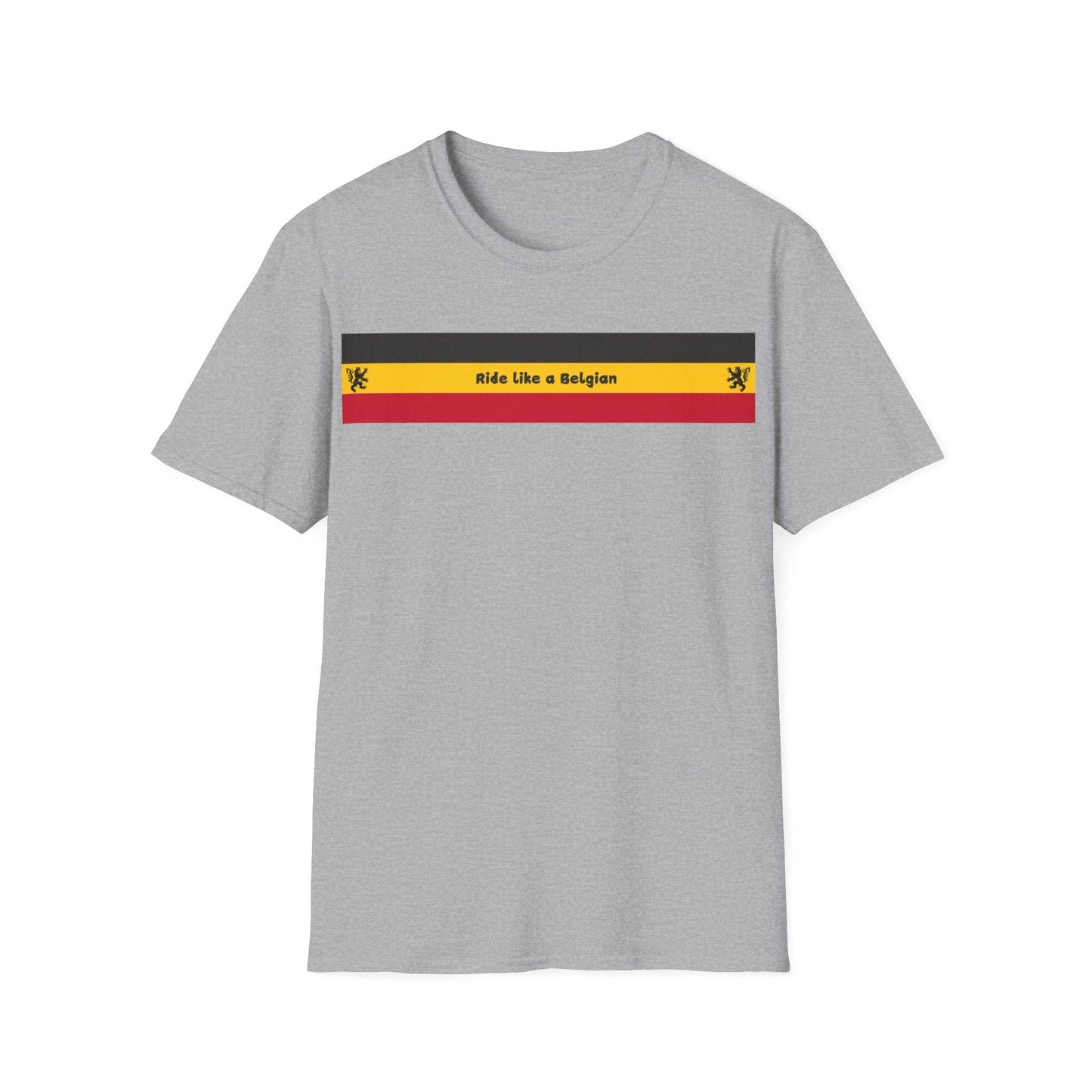 Ride like a Belgian Horizontal Stripes T-Shirt