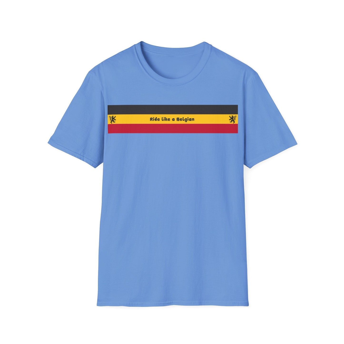 Ride like a Belgian Horizontal Stripes T-Shirt