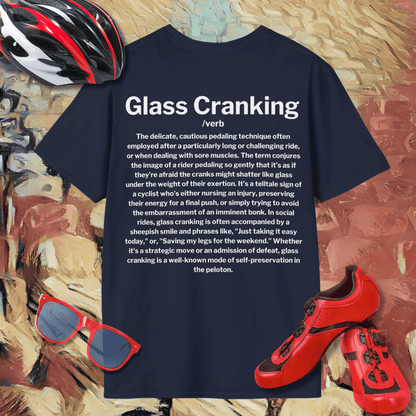 Glass Cranking Definition (Back Print) T-Shirt