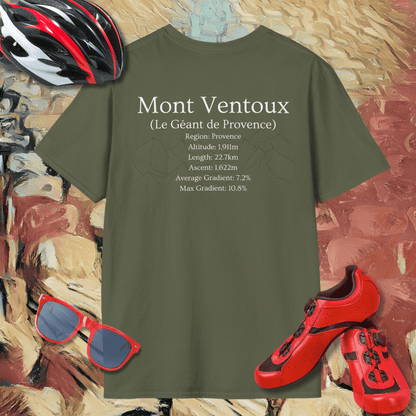 Mont Ventoux (Back Print) T-Shirt