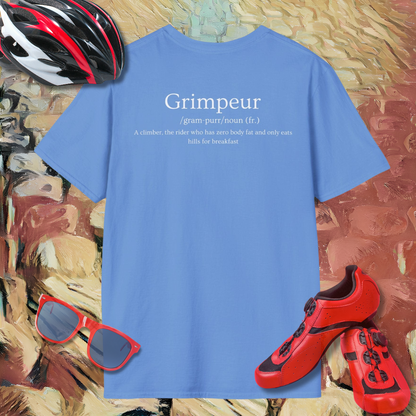 Grimpeur Definition (Back Print) T-Shirt