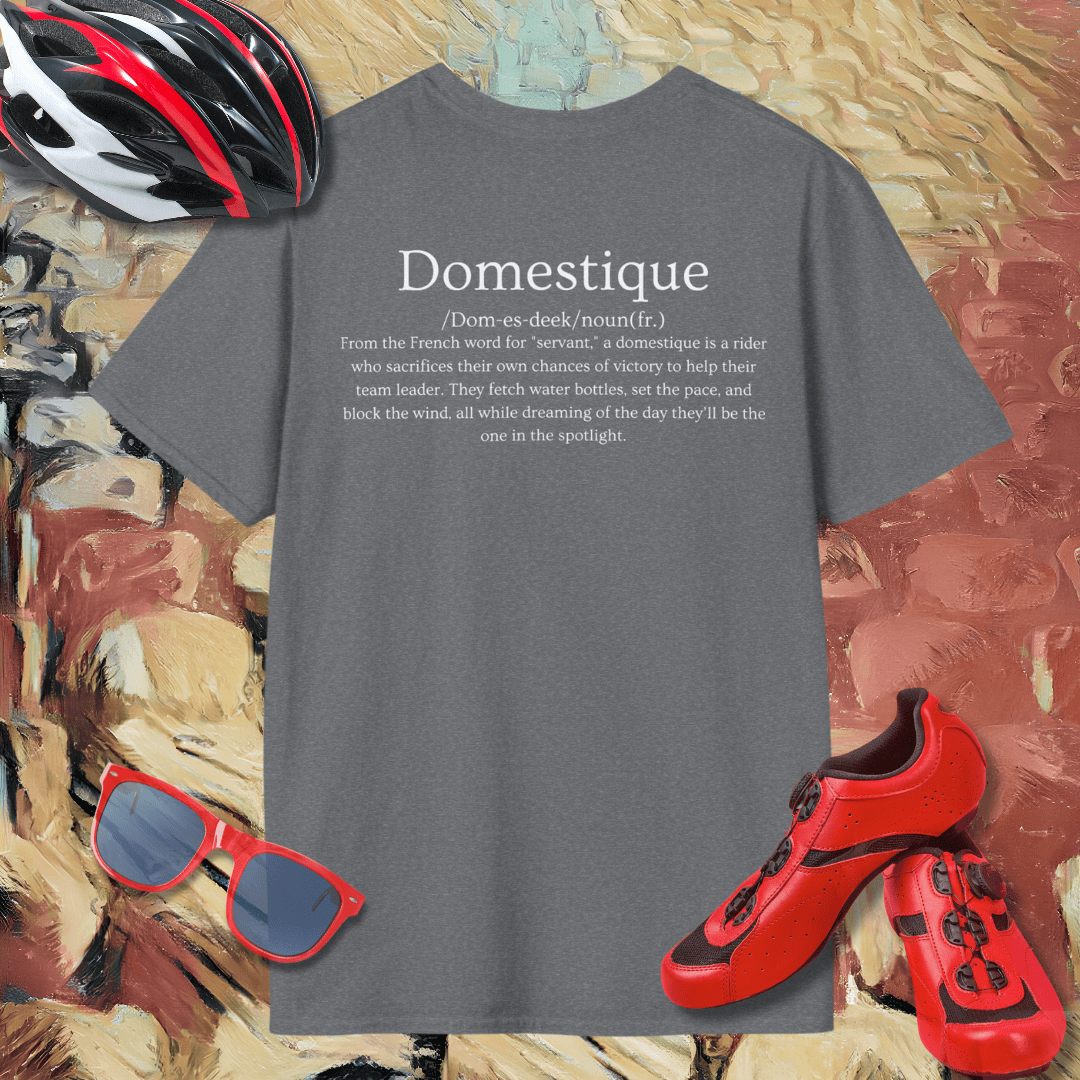 Domestique Definition (Back Print) T-Shirt