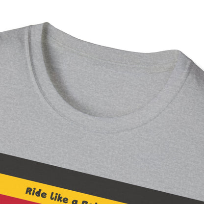 Ride like a Belgian Horizontal Stripes T-Shirt