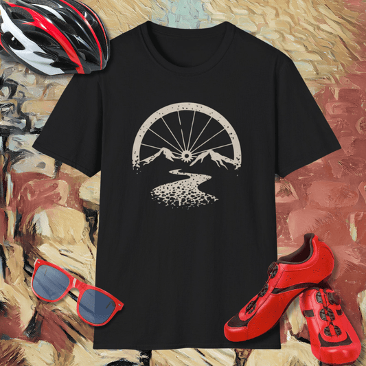 Mountain Bike Sunset T-Shirt