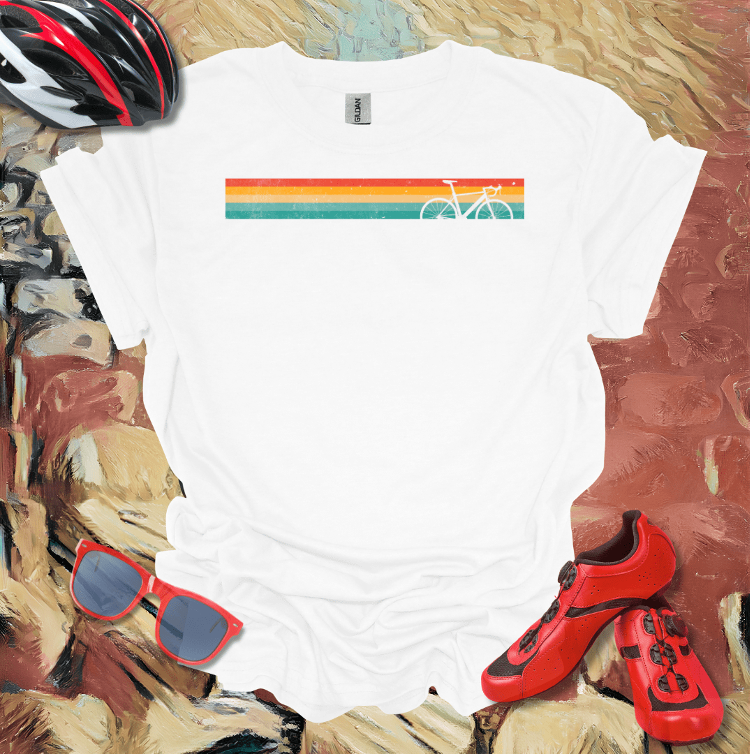 Retro bike stripe T-Shirt