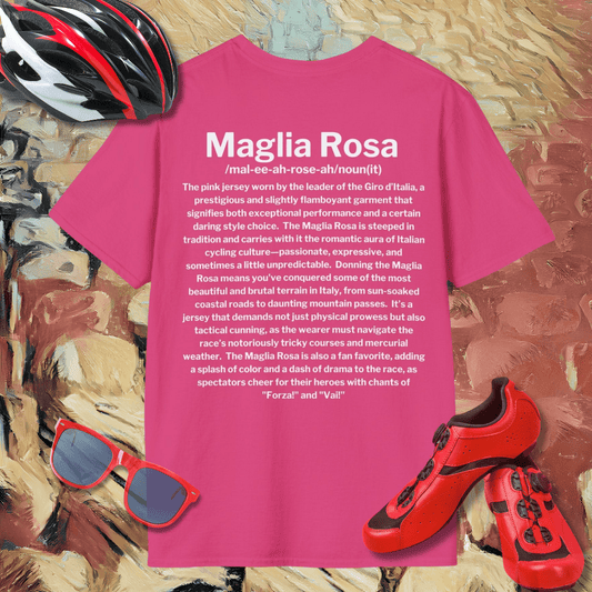 Maglia Rosa (Back Print) T-Shirt