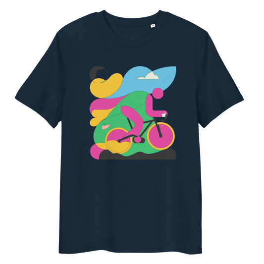 Abstract two organic cotton t-shirt
