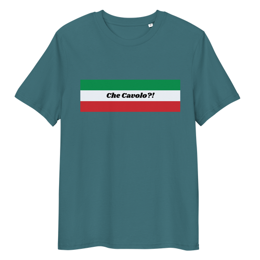 Che Cavolo Italian Stripes organic cotton t-shirt